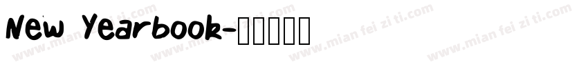 New Yearbook字体转换